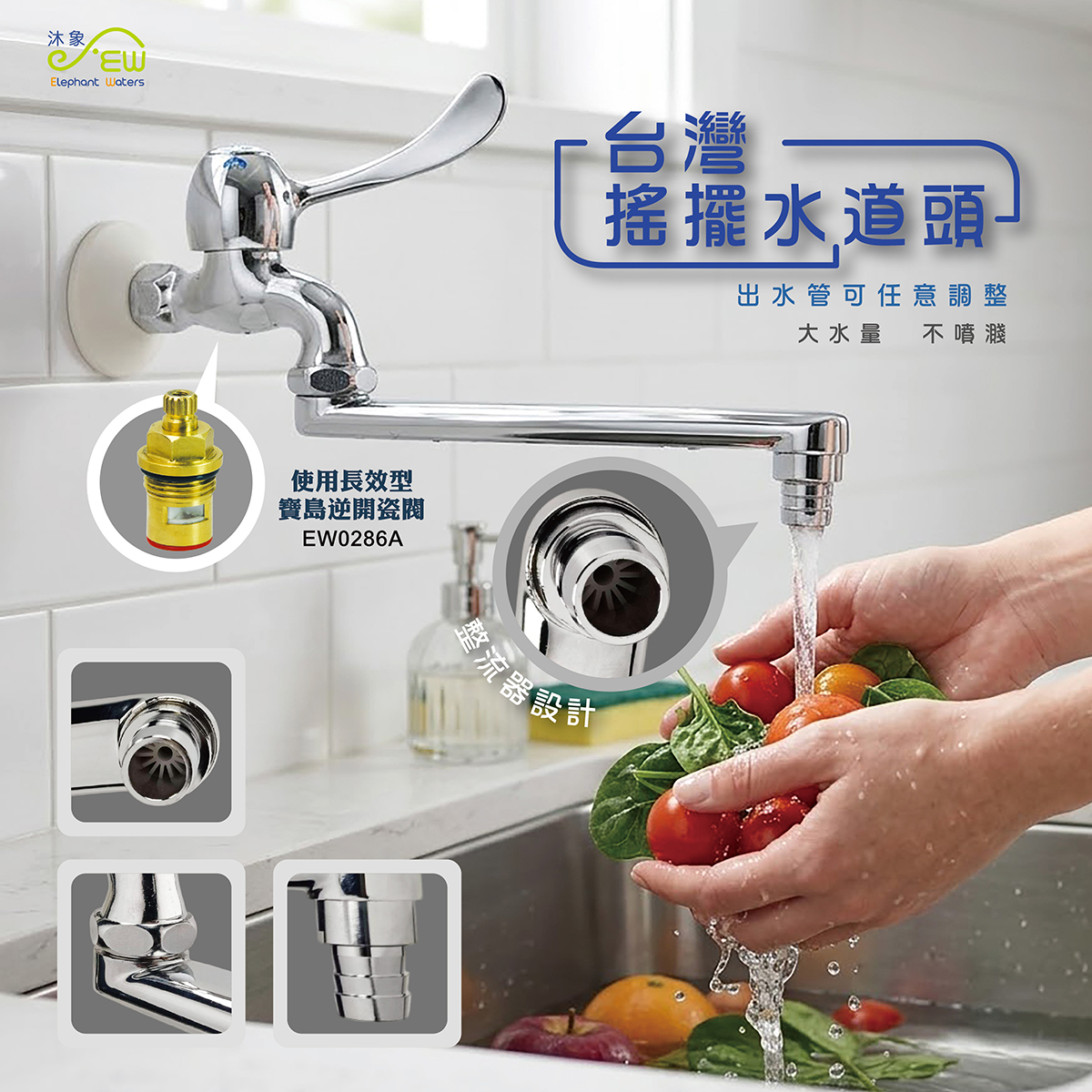 EW202-21 台灣搖擺水道頭